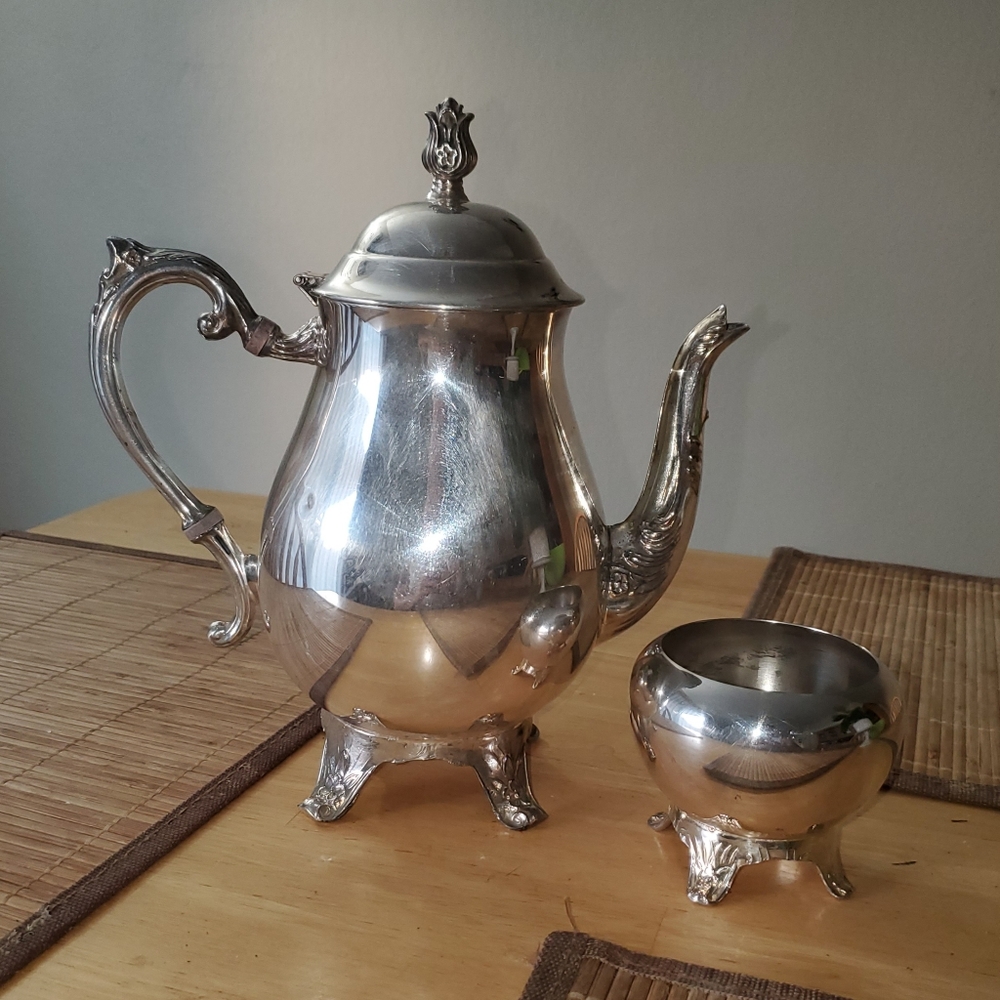 Vintage FB Rogers teapot